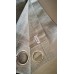 Leeva 80% Blackout Cotton and Linen Elegant Solid Window Curtains,Set of 2